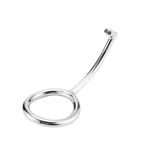 Steel DiscreetChoice Hook Cock Set with Anal Stainless 4663 Ring 0202